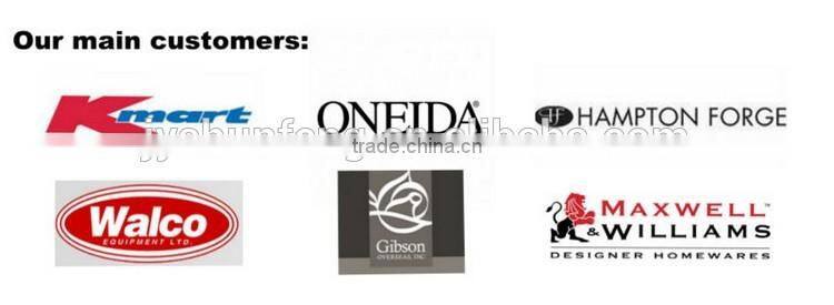 China manufacturer clear mirror polish cutlery set