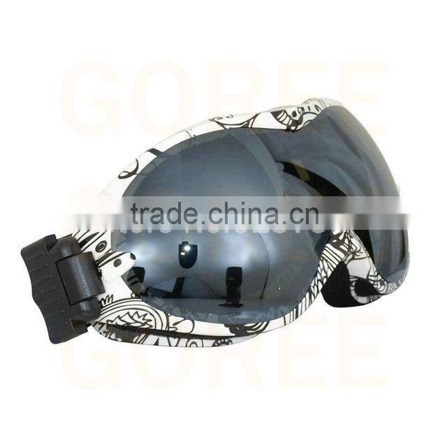 Smoked Lenses Skiing Goggles Country Googles Skating goggles skiing anti-fog Dual Lenses