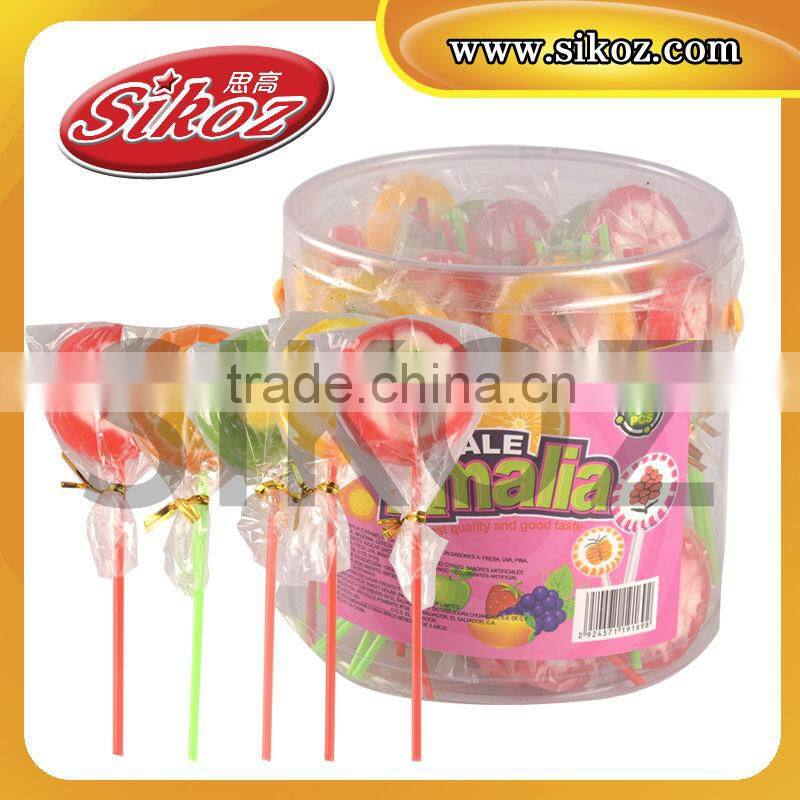 flat Fruit and Flower Lollipop SK-B009
