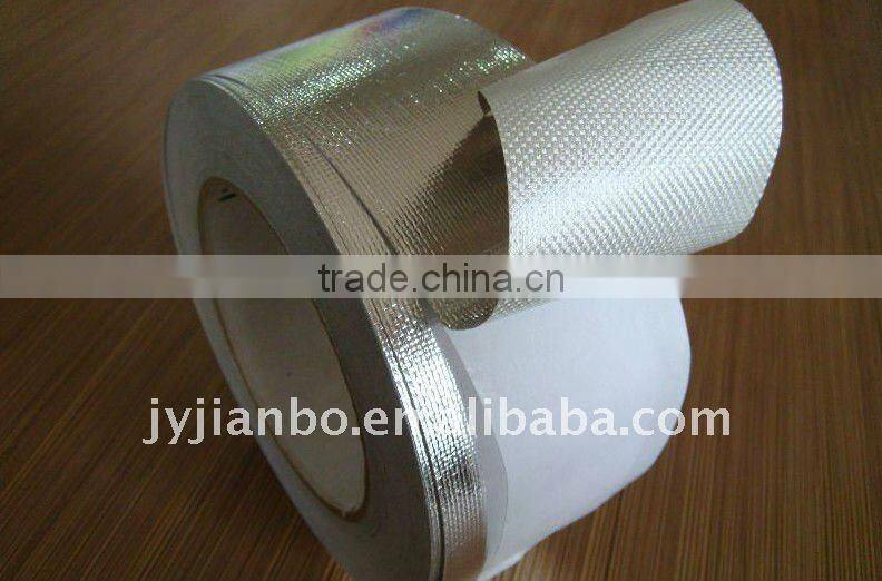 Aluminium foil fiberglass tape for refrigerator,water heater,air conditioner