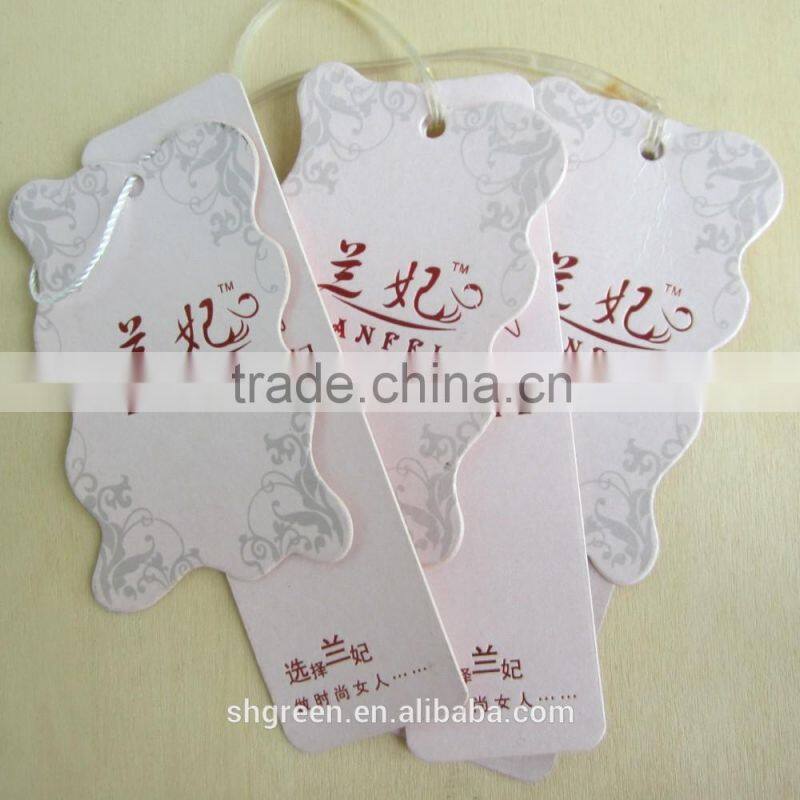 Cartoon design garment paper tags