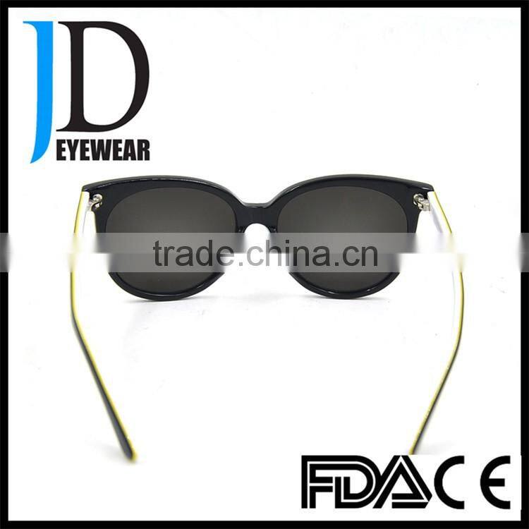 2016 Hot! New Product Cat Eye Silver Revo Lens Lamination Sunglasses