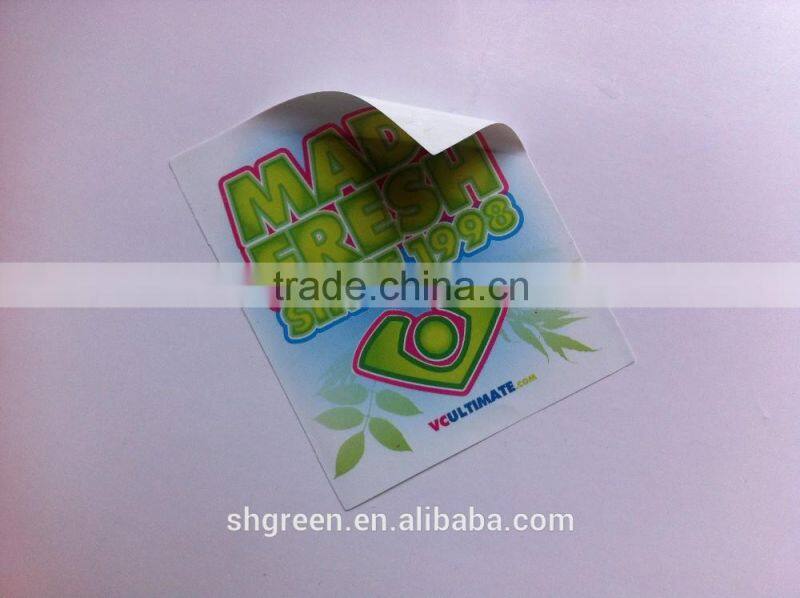 China manufacturing waterproof machine battery sticker