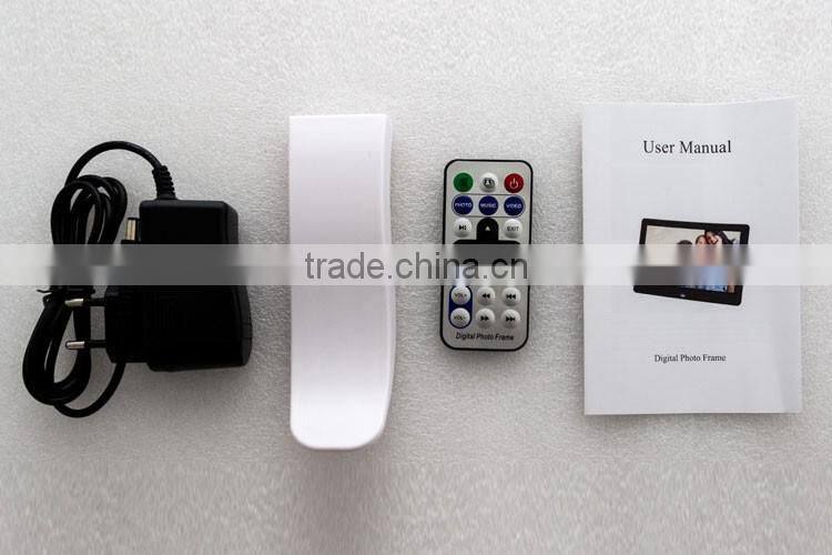 HD advertising digital photo frame 15 inch with video input