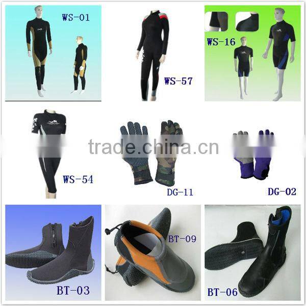 Neoprene full wetsuit Sportswear wetsuit Classic spearfishing wetsuit