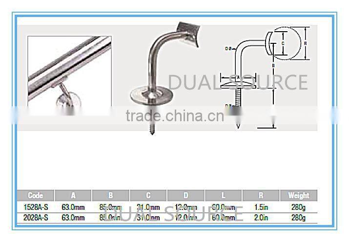 WELDING WALL MOUNTED PIPE BRACKET