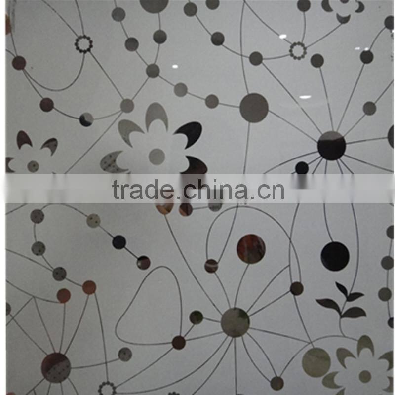 tranparent interior glass titanium door glass
