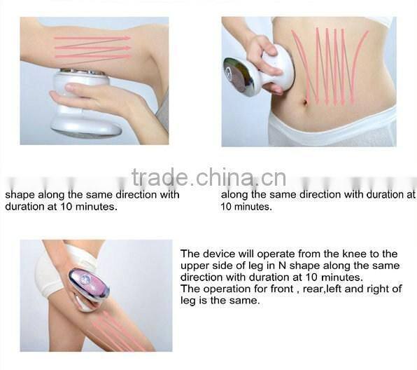 Promoton handheld mini led rf 3 in 1 ultrasonic slimming device for sale