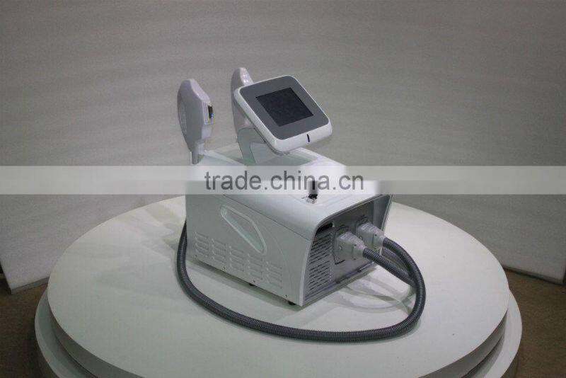 2015 Hot sale promotion quick permanently hair removal device ipl shr portable hair removal