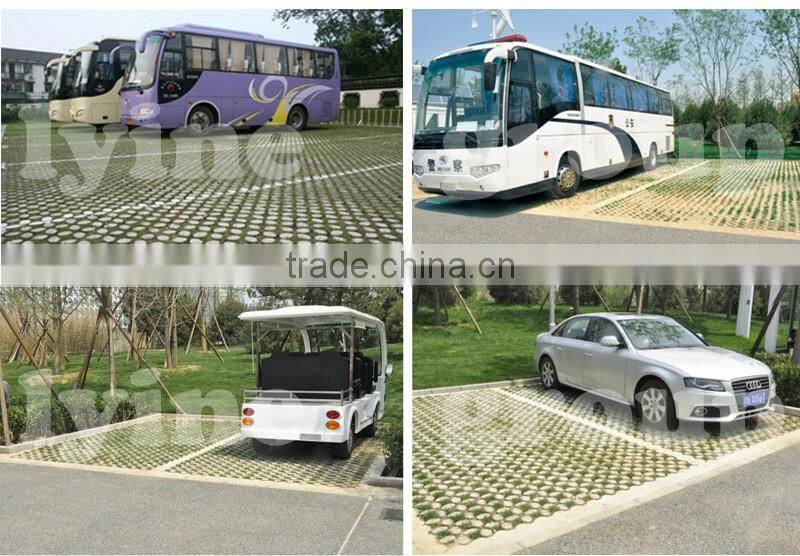 lyine High load cast concrete floor grass arts die and Grass parking