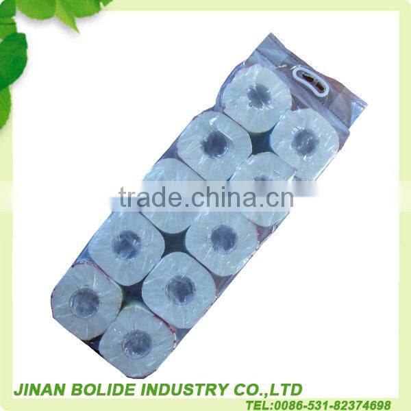 110g per roll 2ply recycled pulp toilet tissue paper