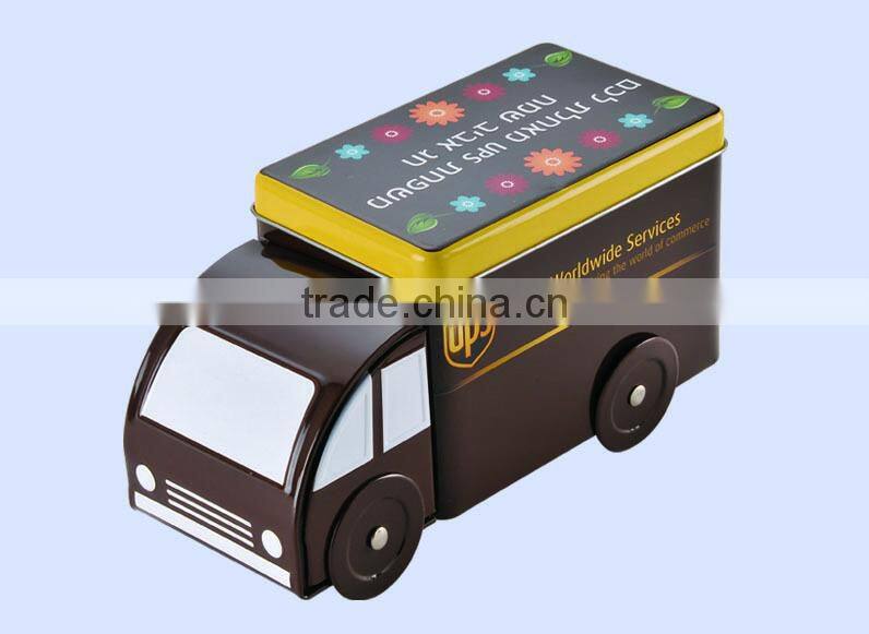 size 217*97*118mm car shape tin box chocolate tin box