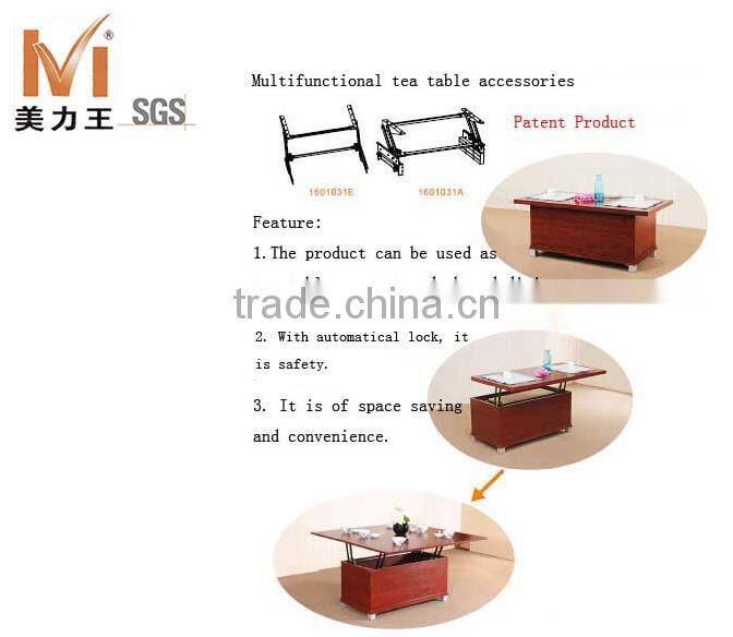 space saving furniture table hardware for multifunctional tea table coffee table