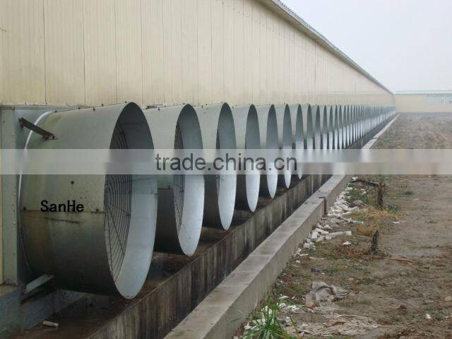 Poultry Ventilation Shutter Cone Fans for poultryhouse/chickenhouse/hothouse with CE