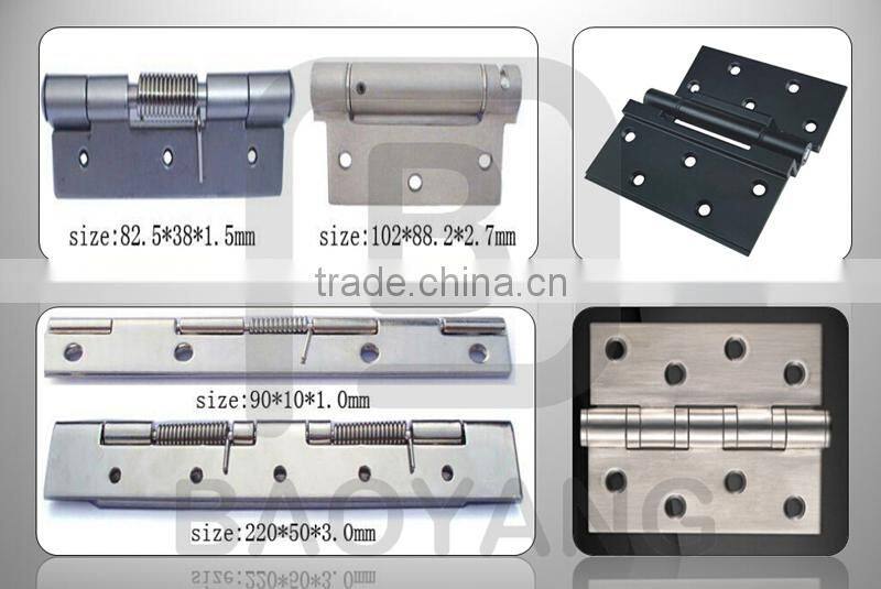 China Supplier Spring Fuction Stainless Steel Door Hinge