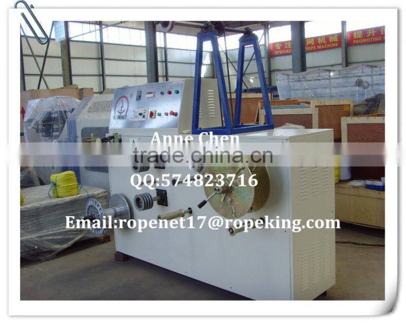 Semi-automatic Plastic yarn/rope rolling machine