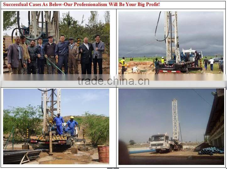 LTC600BZY 600m Water Well Truck Mounted Drilling Rig
