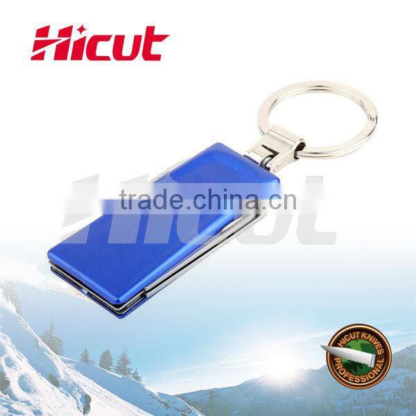 Stainless Steel Mini Gift Multi Knife With Keychain