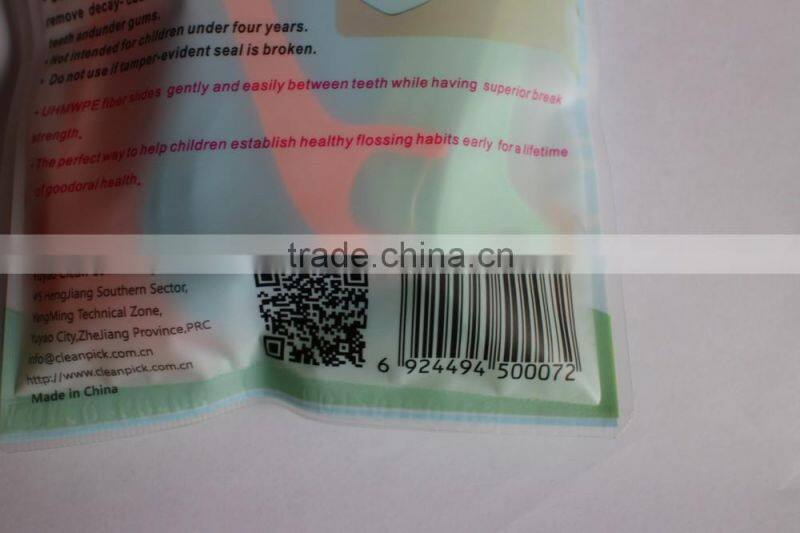 30pcs a Bag Individual Dental Floss Pick