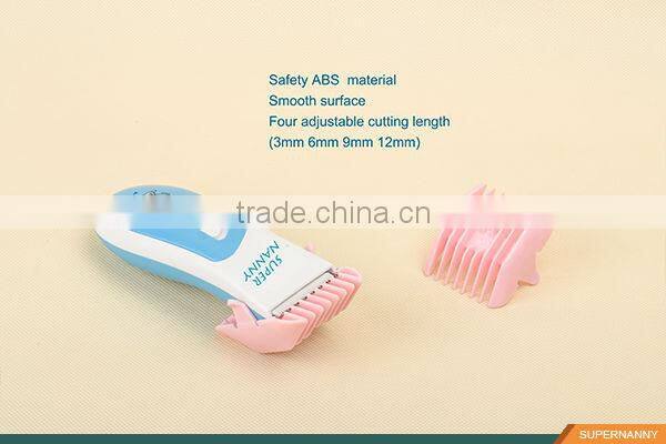cordless baby hair clipper with replacement blade set and ceramic blade