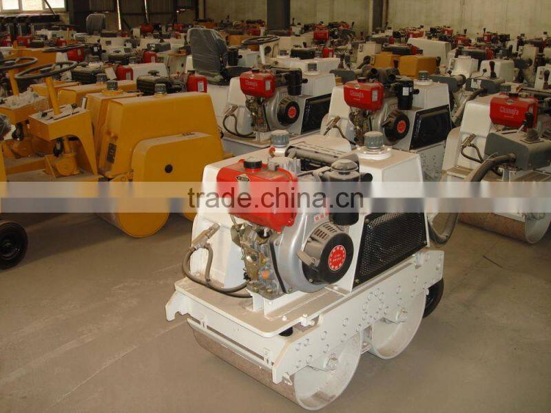 Lutong LTC08H 0.8T Double Drum Hydraulic Vibrator Road Roller price