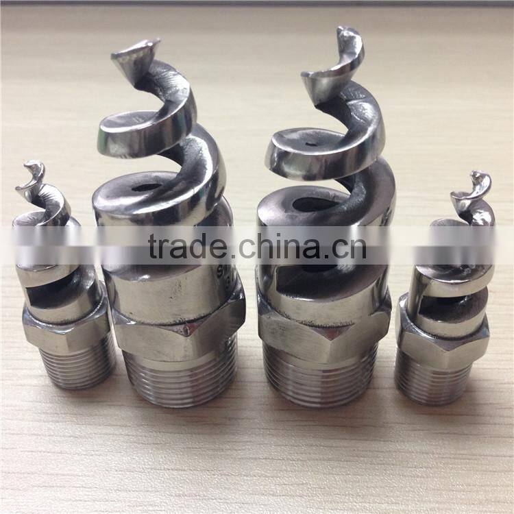 3/4" 316 ss spiral jet nozzle for gas cooling