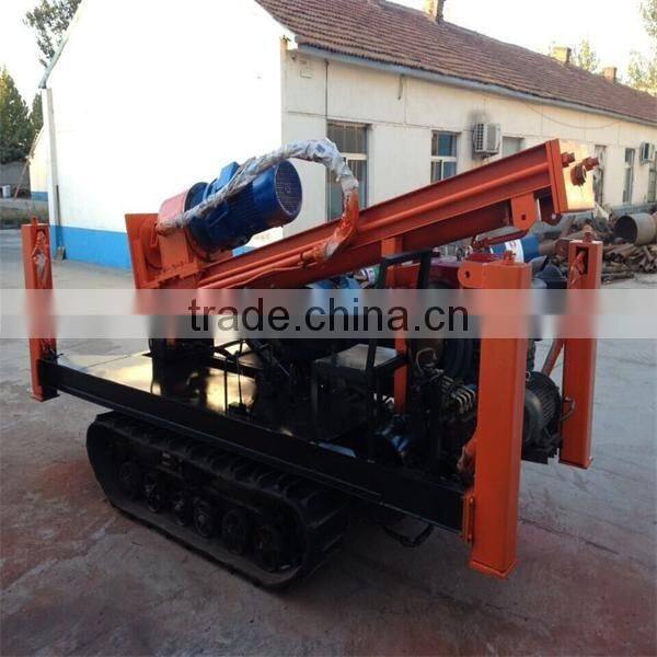 Hydraulic Surface Crawler Dth Portable Drilling Rig For Sales