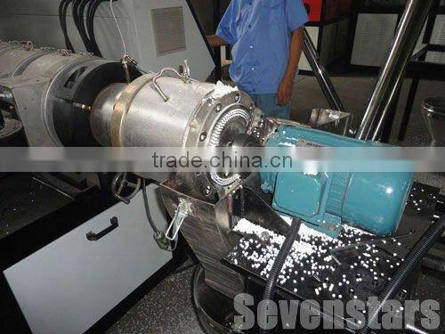 PVC hot cutting pelletizer