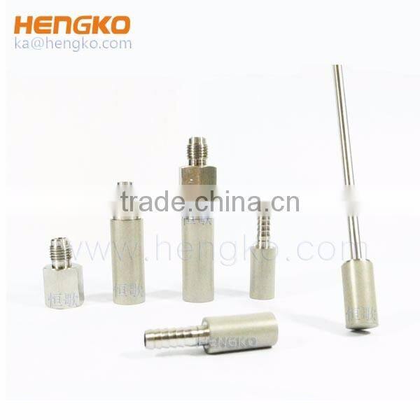 sintered stainless steel 316 diffusion stone and wand