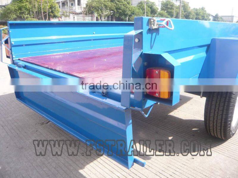 Newest tipping box trailer/farm trailer 6x4