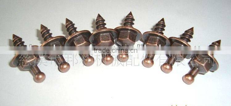 antique bronze coffin screw