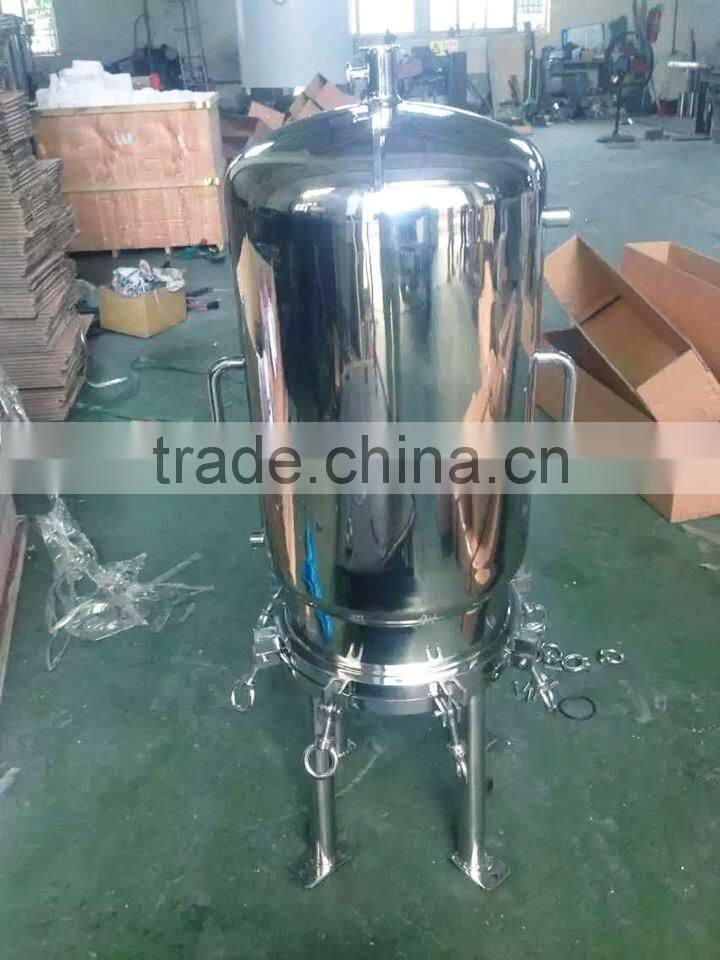 High quality stainless steel multi and single ss liquid bag filter