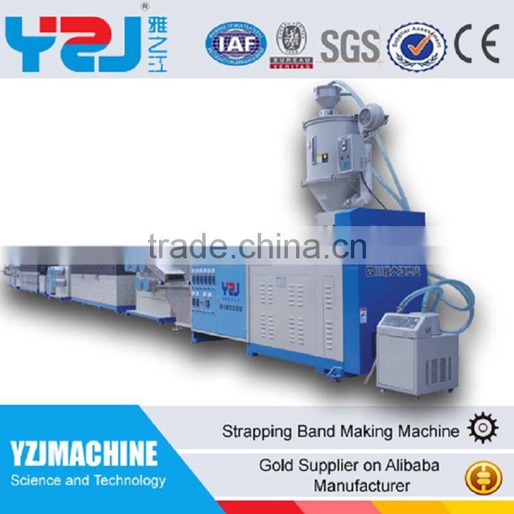 China supplier pet strap belt making machinery