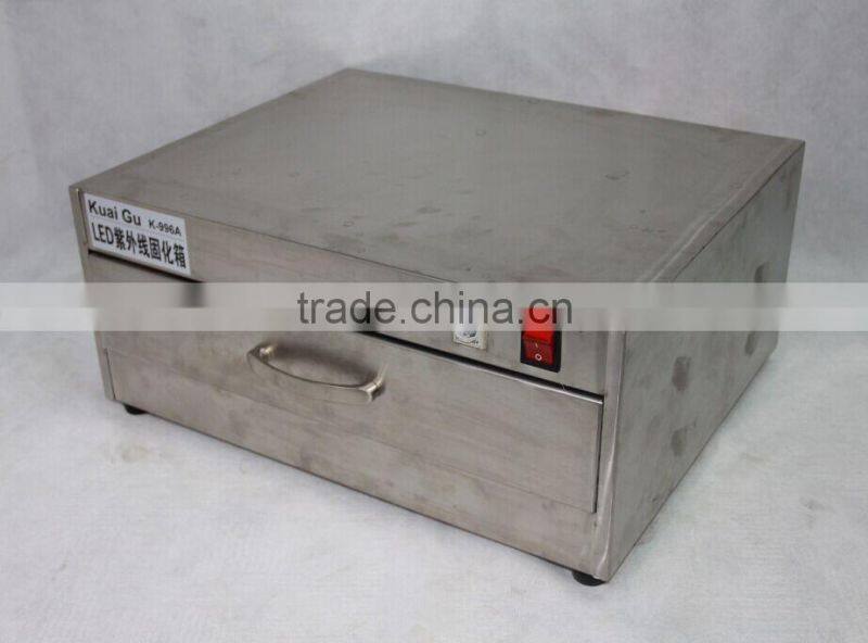 LCD screen curing UV Glue Curing box ultraviolet light lamp box For mobile phone