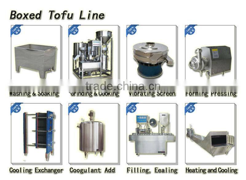 production system of Boxed Tofu