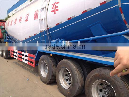 3 Axles Bulk Cement Tank Semi Trailer,Cement Bulker Trailer Truck,Bulk Cement Trailer