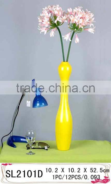 2015 new floor decorative flower vases long vase sale