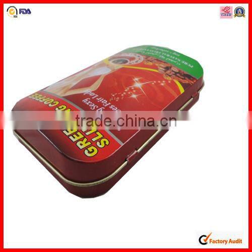 metal empty coffee tin cans