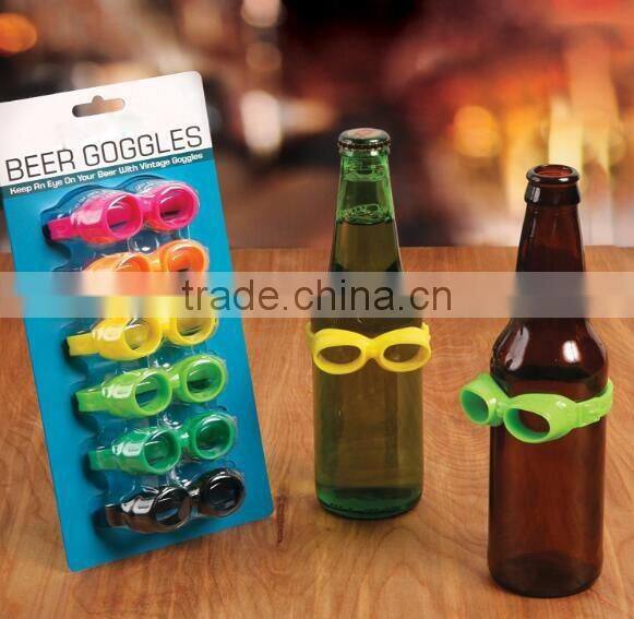 Silicone Beer Goggles Drink Markers