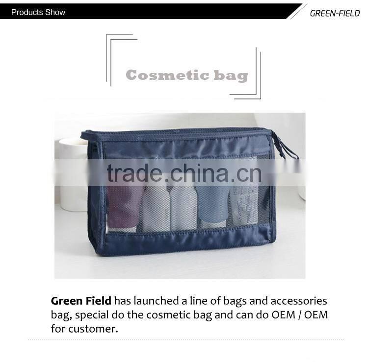 Hot Selling Nylon Makeup Organizer Cosmetic Bags
