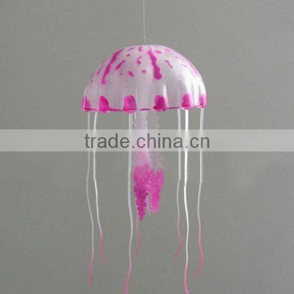 Newest popular cheap silicone jellyfish aquarium for tank