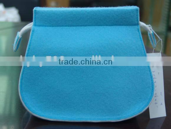#14090401 fashion eco friendly felt makeup bag/cosmetic bag