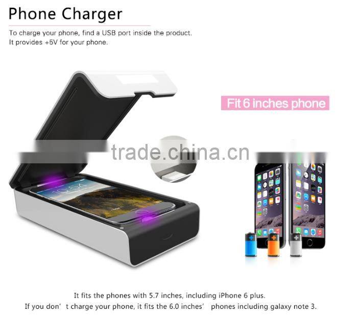 Mini UV Light Cell Phone Sterilizer, Multi-functional Househeld Sterilizer, UV Towel/Smartphone/Underwear Sterilizer With Aroma