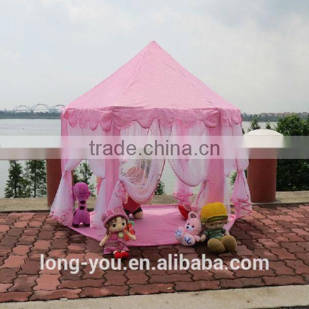 Large kids play tent Lovely Girls' playhouse Pink play tent