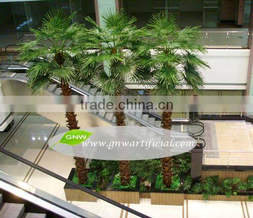 APM010 GNW 5 meter high artificial plastic palm tree