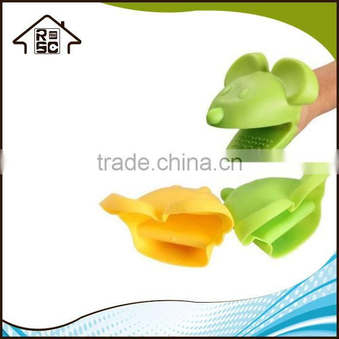 NBRSC Heat Resistant Mouse Silicone Kitchen Oven Baking Glove Pot Mitt Tool Holder