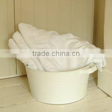 canisters wholesale washing products tin cans handle tin box