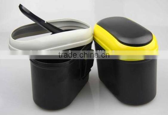 Car Trash Mini Cup Box Can Car Garbage Bin Dust Rubbish Box Car Car Trash Garbage Can Wastebin A0269
