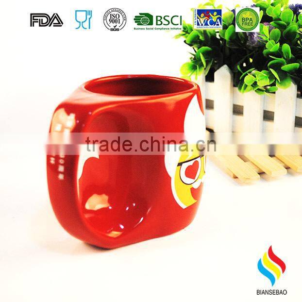 Belly Shape Ceramic Mug