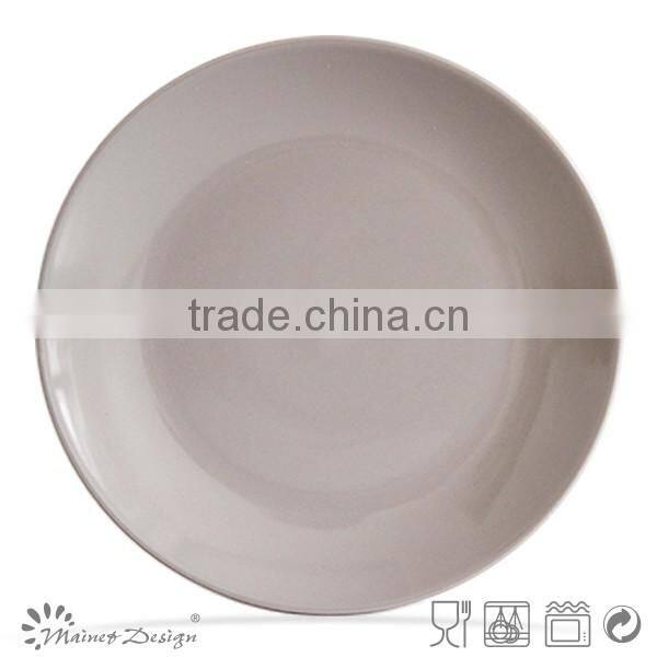 Round new design ceramic plate